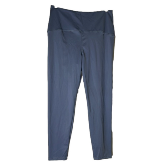 A NEW DAY High Waisted 7/8th Length Leggings, Women’s Large, Blue - Picture 1 of 9